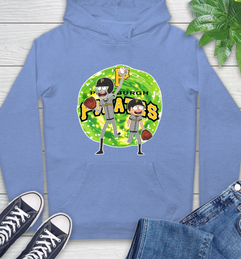MLB Pittsburgh Pirates Rick And Morty Baseball Sports Hoodie 11