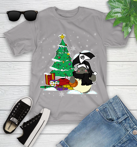 Brooklyn Nets NBA Basketball Cute Tonari No Totoro Christmas Sports Youth T-Shirt 4