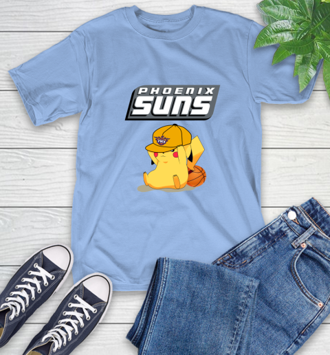 NBA Pikachu Basketball Sports Phoenix Suns T-Shirt 11