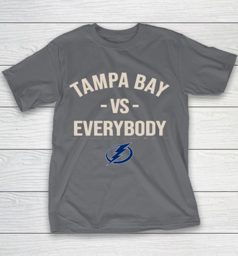 Tampa Bay Lightning Vs Everybody Youth T-Shirt 5