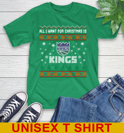 NBA Basketball All I Want For Christmas Is Sacramento Kings 7