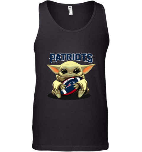 Baby Yoda Loves The New England Patriots Star Wars NFL Tank Top