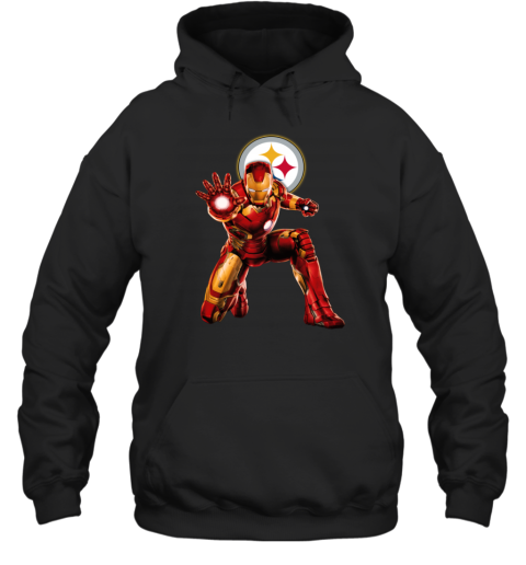 NFL Iron Man Pittsburgh Steelers Youth Hoodie - Rookbrand