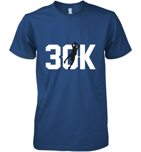Dirk 30k Mavericks Dirk Nowitzki Record Premium Men's T-Shirt