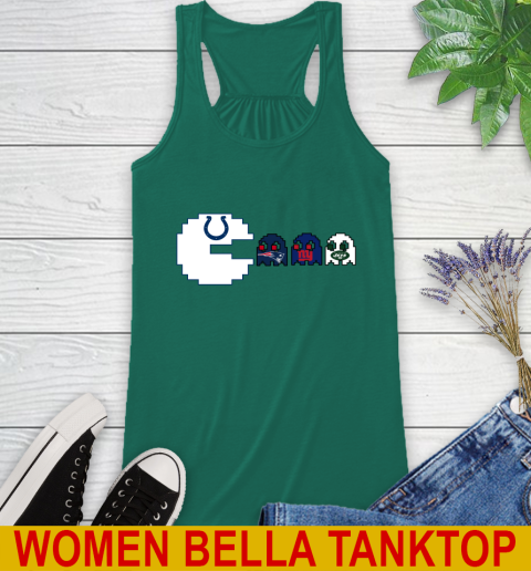 Indianapolis Colts NFL Football Pac Man Champion Racerback Tank 7