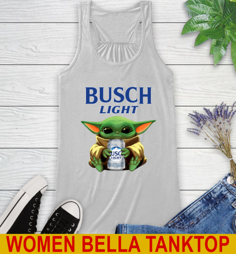 Star Wars Baby Yoda Hugs Busch Light Beer Shirt 37
