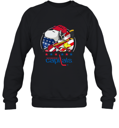y8z6 washington capitals snoopy and woodstock nhl sweatshirt 35 front black