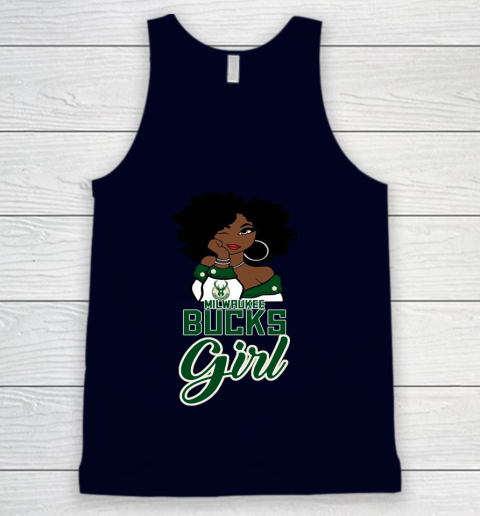 Milwaukee Bucks Girl NBA Tank Top 3