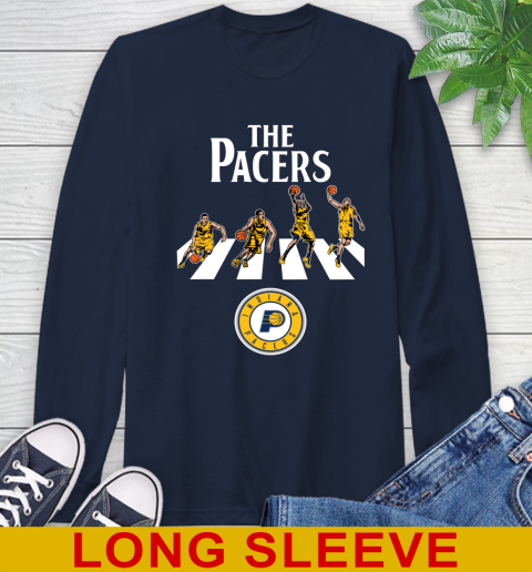 NBA Basketball Indiana Pacers The Beatles Rock Band Shirt Long Sleeve T-Shirt 3