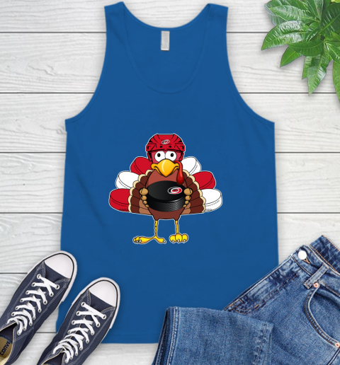 Carolina Hurricanes Turkey Thanksgiving Day Tank Top 5