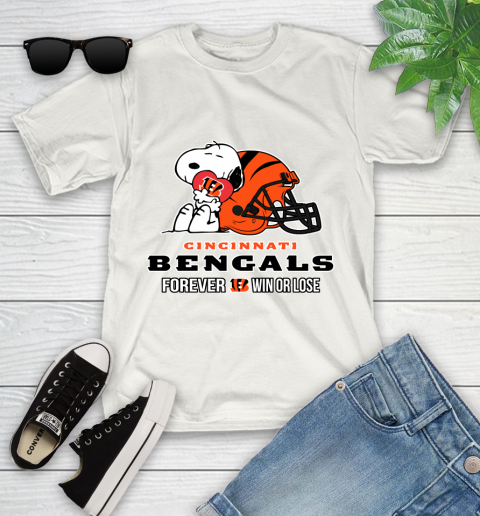 NFL The Peanuts Movie Snoopy Forever Win Or Lose Football Cincinnati Bengals 103
