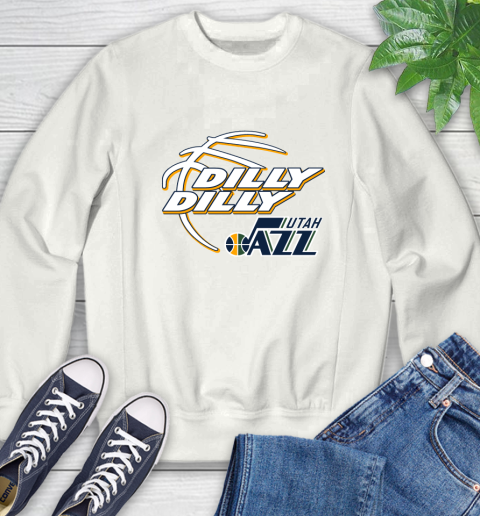 NBA Utah Jazz Dilly Dilly Basketball Sports Sweatshirt