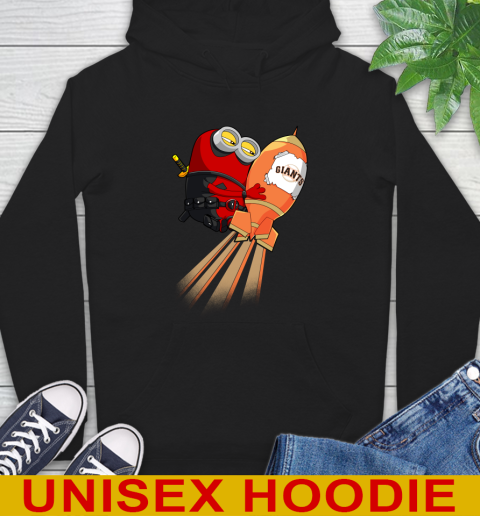 MLB Baseball San Francisco Giants Deadpool Minion Marvel Shirt Hoodie