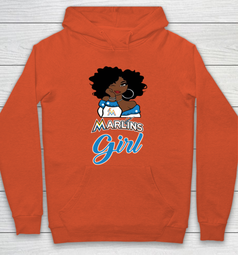 Miami Marlinss Girl MLB Hoodie 5