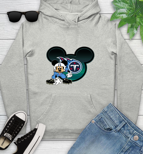 NFL Tennessee Titans Mickey Mouse Disney Football T Shirt Youth Hoodie