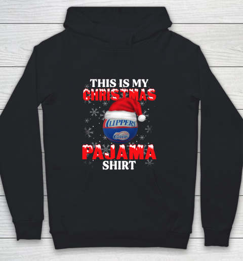 LA Clippers This Is My Christmas Pajama Shirt NBA Youth Hoodie