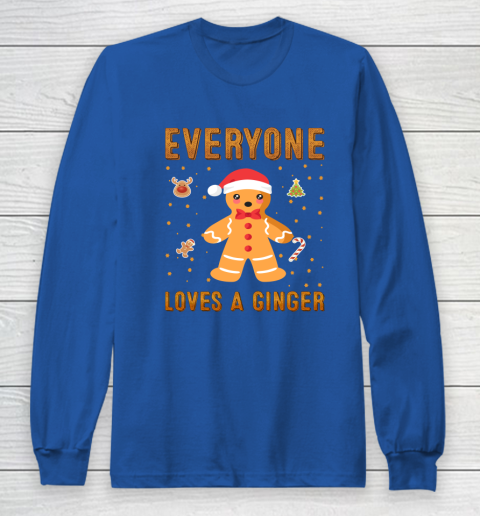 Everyone Loves A Ginger Funny Christmas Long Sleeve T-Shirt 6