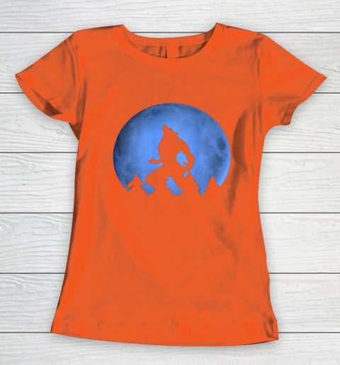 Werewolf Blue Moon wolf full moon on Halloween costume 2020 Women's T-Shirt 3