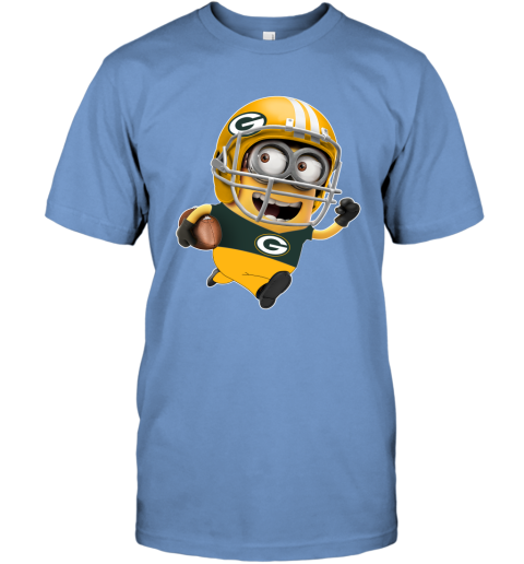 NFL Green Bay Packers Minions Disney Football Sports V-Neck T-Shirt