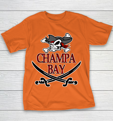 Champa Bay TB Football Champions Youth T-Shirt 4