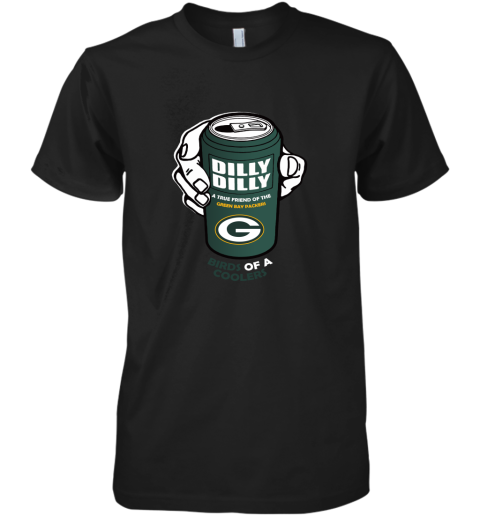 Bud Light Dilly Dilly! Green Bay Packers Birds Of A Cooler Premium Men's T-Shirt