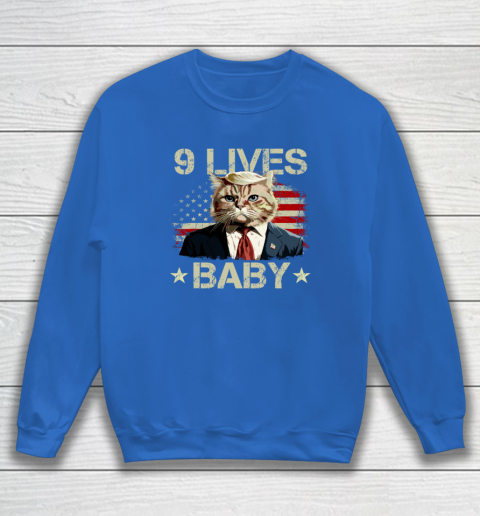 9 Lives Baby Trump Sweatshirt 5