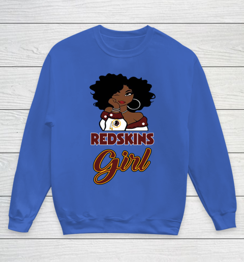 Washington Redskins Girl NFL Youth Sweatshirt 8