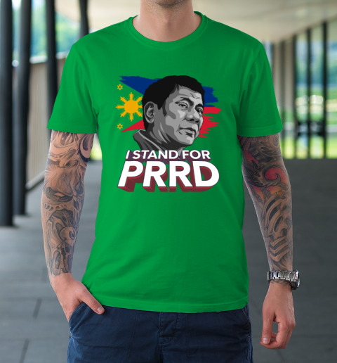 I Stand for PRRD Supporter Digong Duterte Philippine DU30 T-Shirt 5