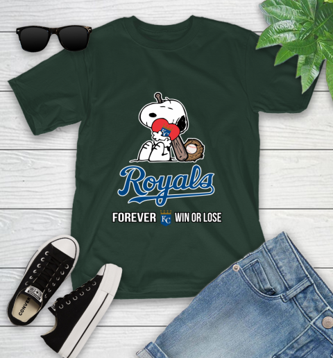 MLB The Peanuts Movie Snoopy Forever Win Or Lose Baseball Kansas City Royals 107