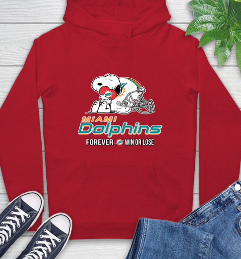 NFL The Peanuts Movie Snoopy Forever Win Or Lose Football Miami Dolphins 22
