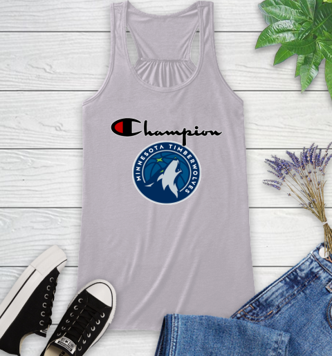NBA Basketball Minnesota Timberwolves Champion Shirt Racerback Tank 3