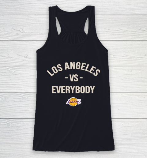 Los Angeles Lakers Vs Everybody Racerback Tank 7