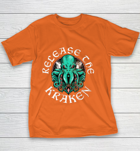 Release The Kraken Youth T-Shirt 4
