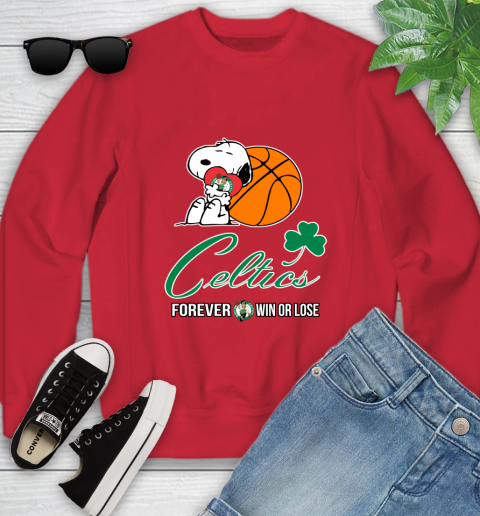 NBA The Peanuts Movie Snoopy Forever Win Or Lose Basketball Boston Celtics 123
