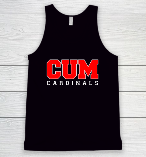 CUM Cardinals Christian University Michigan Tank Top