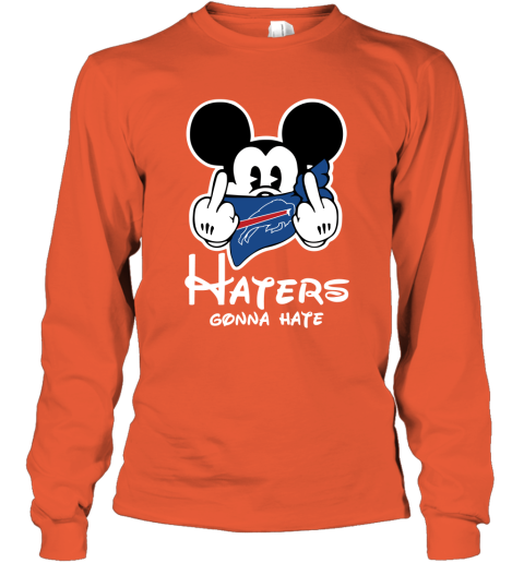 NFL Buffalo Bills Haters Gonna Hate Mickey Mouse T-Shirt - TeeNaviSport