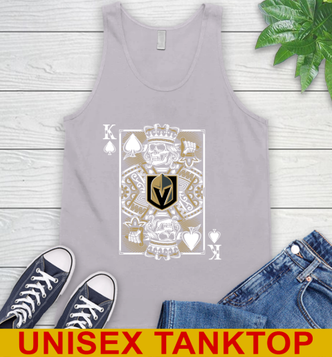 Vegas Golden Knights NHL Hockey The King Of Spades Death Cards Shirt Tank Top 3