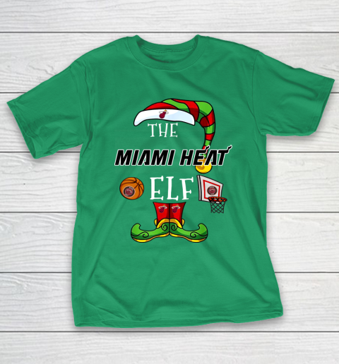 Miami Heat Christmas ELF Funny NBA T-Shirt 5