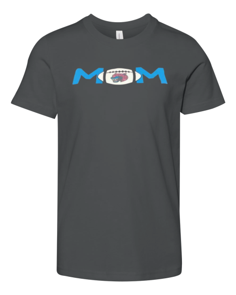 Mom Leopards football Premium Youth T-shirt