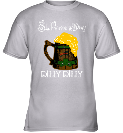 NFL Buffalo Bills St Patrick's Day Dilly Dilly Beer Football Sports qZG7XopuQ1p youth t shirt 26 95 151514 front sport grey