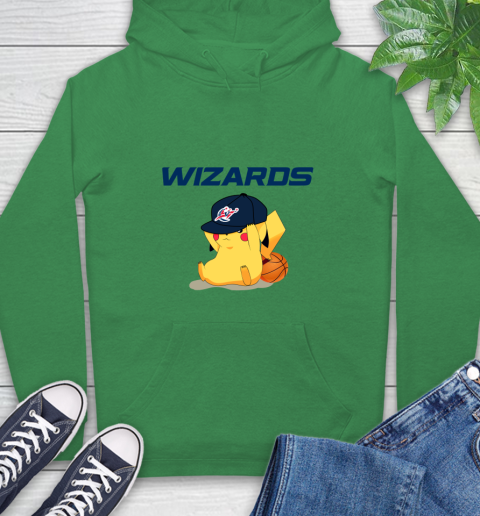 NBA Pikachu Basketball Sports Washington Wizards Hoodie 9 NBA Pikachu Basketball Sports Washington Wizards Hoodie - Image 9