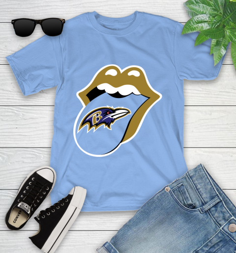 Baltimore Ravens NFL Football Lips I Root For My Team Adoring Fan 113
