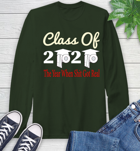 The Year When Shit Got Real Graduation 2020 T Shirt 59