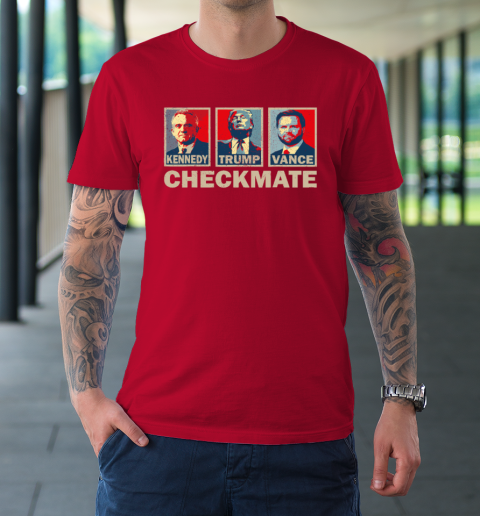 Trump Vance Kennedy Checkmate 2024 Election Republican T-Shirt 8
