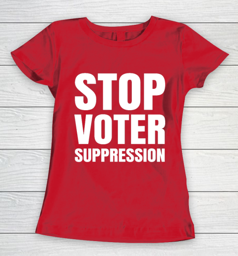 Black Voters Matter Protect The Vote Stop Voter Suppression Women's T-Shirt 9