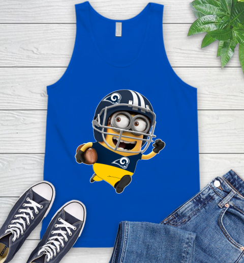 NFL Los Angeles Rams Minions Disney Football Sports Tank Top 5