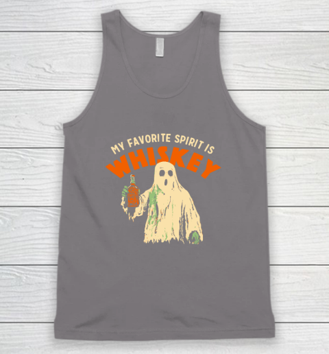 My Favorite Spirit Is Whiskey Halloween Tank Top 5