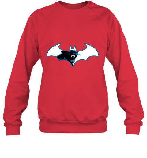 ls3l we are the carolina panthers batman nfl mashup sweatshirt 35 front red