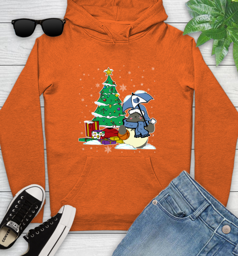 Memphis Grizzlies NBA Basketball Cute Tonari No Totoro Christmas Sports Youth Hoodie 4