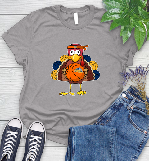 Denver Nuggets Turkey thanksgiving day Women's T-Shirt 5